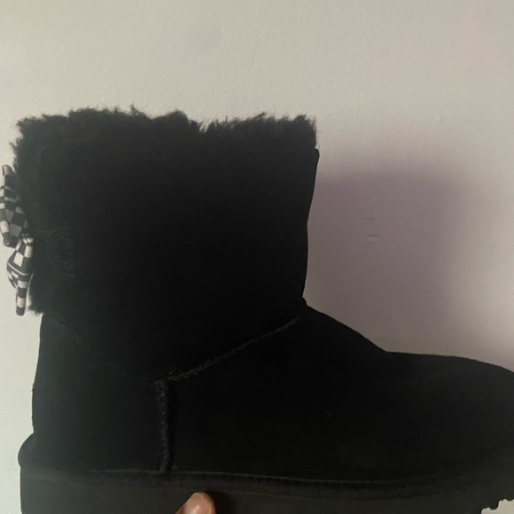 UGG MINI BAILEY BOW CHECKERED - Picture 6 of 6